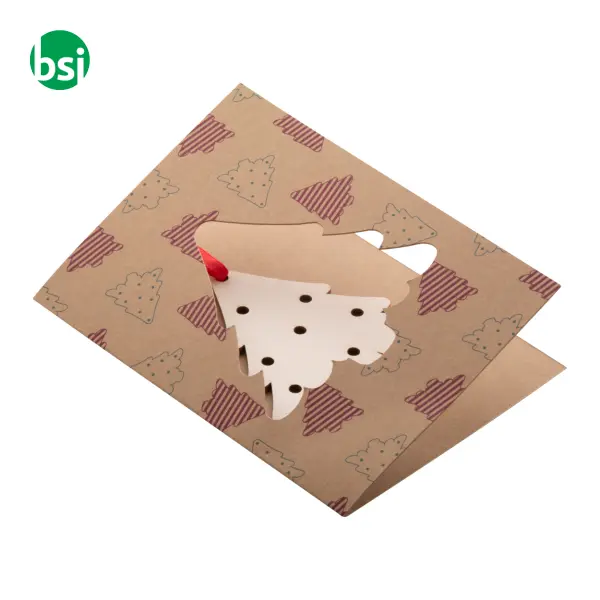 Christmas card star TREECARD ECO -  13