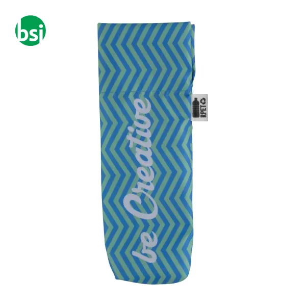 Custom folding umbrella pouch FLUMBER RPET -  3