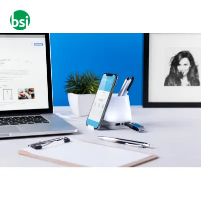 Pen holder with USB hub LUMEO - Immagine 4