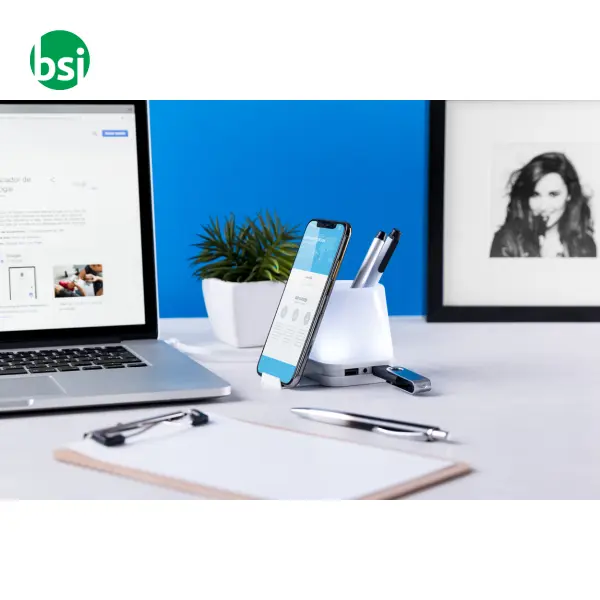 Pen holder with USB hub LUMEO -  4