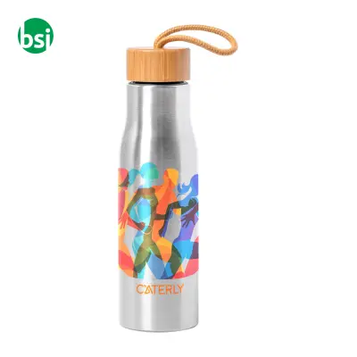 Stainless steel bottle BISSIP - Immagine 2