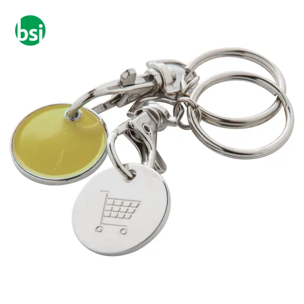 Trolley coin keyring EUROCOIN -  5