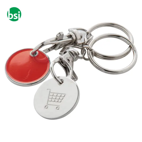 Trolley coin keyring EUROCOIN -  9