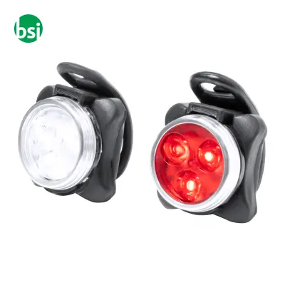Rechargeable bicycle light set BILUX