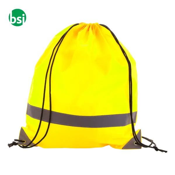 Reflective drawstring bag VIDRAW -  3