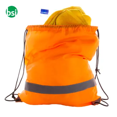 Reflective drawstring bag VIDRAW - Immagine 5