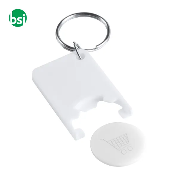 Trolley coin keyring TROLEX -  2