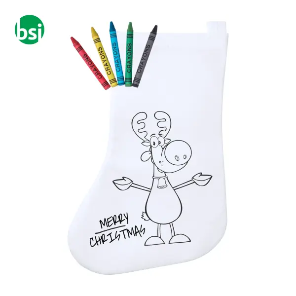Colouring Christmas stocking PLICOM -  1