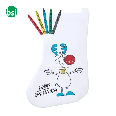 Colouring Christmas stocking PLICOM - Immagine 2
