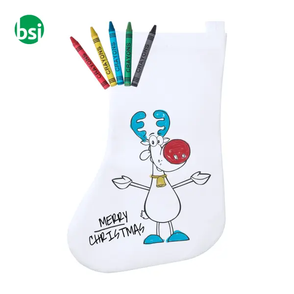 Colouring Christmas stocking PLICOM -  2