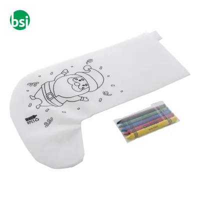 Colouring Christmas stocking JULFAR GIFT - Immagine 2