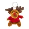 Plush Christmas reindeer keyring JULREN - Anteprima 1
