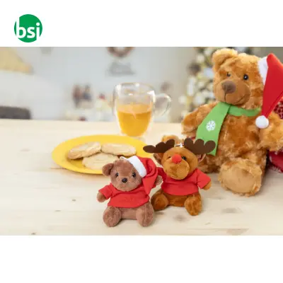 Plush Christmas reindeer keyring JULREN - Immagine 7