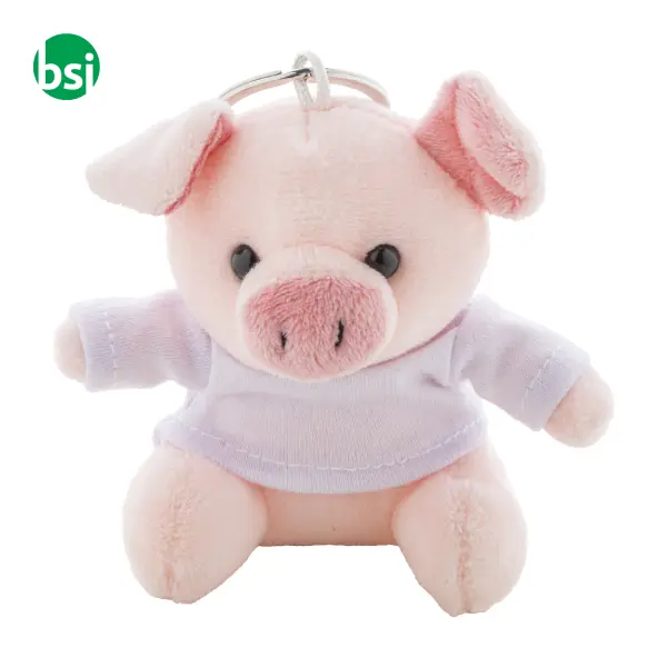 Plush pig keyring PIGFOB -  3