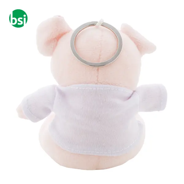 Plush pig keyring PIGFOB -  5
