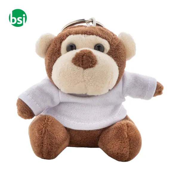 Plush monkey keyring APEFOB -  3