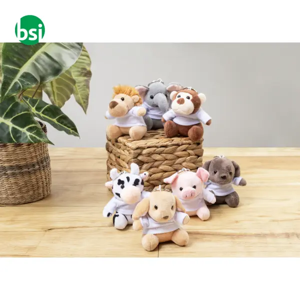 Plush monkey keyring APEFOB -  7