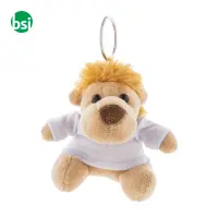 Plush lion keyring LIOFOB