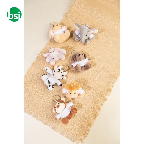 Plush bunny keyring BUNNYFOB -  6