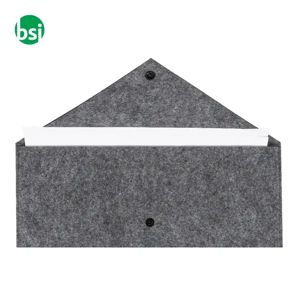 Rpet document laptop bag REFELT SLIM -  9