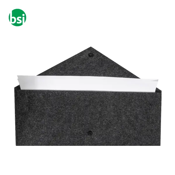 Rpet document laptop bag REFELT SLIM -  14