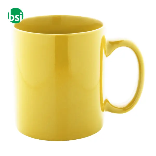 Coloured ceramic mug KOLOMU -  22
