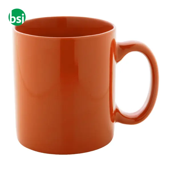 Coloured ceramic mug KOLOMU -  23