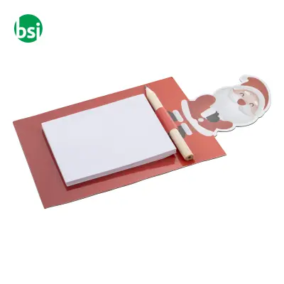 Christmas magnetic notepad Santa Claus JULLISTE - Immagine 2