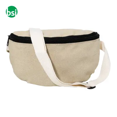 Recycled canvas waist bag REKAN HIP - Immagine 2