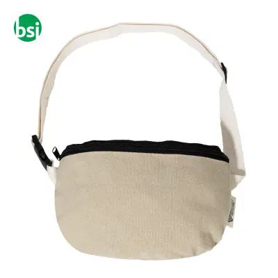 Recycled canvas waist bag REKAN HIP - Immagine 3