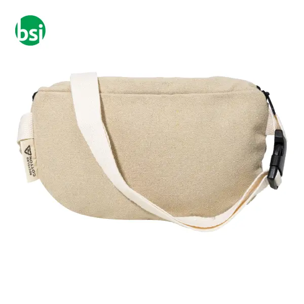 Recycled canvas waist bag REKAN HIP -  4