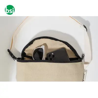 Recycled canvas waist bag REKAN HIP - Immagine 6