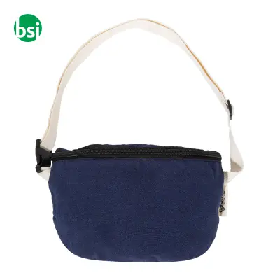 Recycled canvas waist bag REKAN HIP - Immagine 8