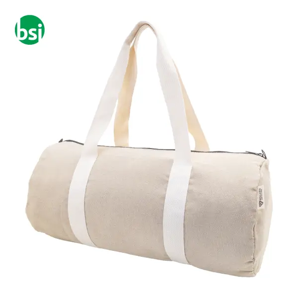 Recycled canvas sports bag REKAN DUFF -  16