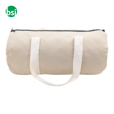 Recycled canvas sports bag REKAN DUFF - Immagine 3