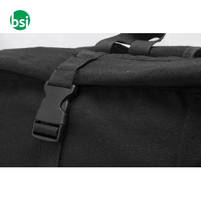 Recycled canvas backpack BLAKKAN BACK - Immagine 6