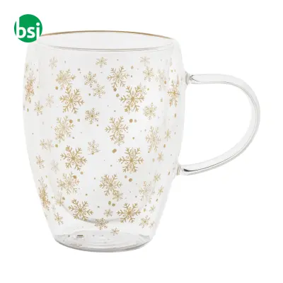 Christmas glass thermo mug SNOSTRO - Immagine 2