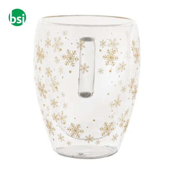 Christmas glass thermo mug SNOSTRO -  3