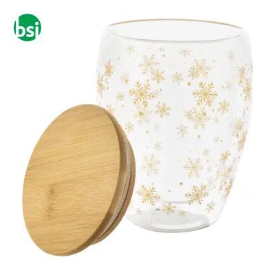 Christmas glass thermo cup BOSTRO - Immagine 2