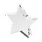 Star trophy with printing CRYSTAR - Anteprima 1