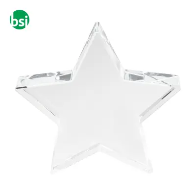 Star trophy with printing CRYSTAR - Immagine 2