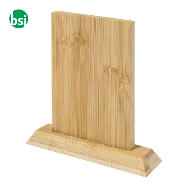 Customized bamboo trophy TROBOO RECT -  1