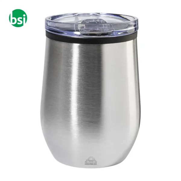 Thermal tumbler with your logo POPPY -  10