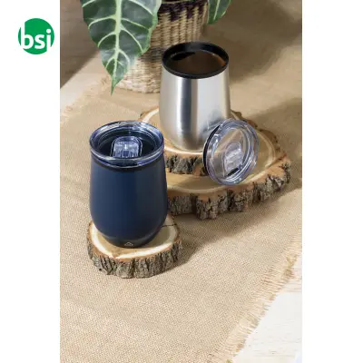 Thermal tumbler with your logo POPPY - Immagine 6