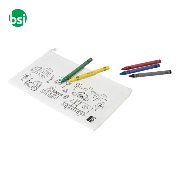 Coloring pencil case with your logo GOCOLO -  1