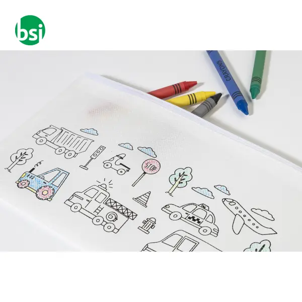 Coloring pencil case with your logo GOCOLO -  3