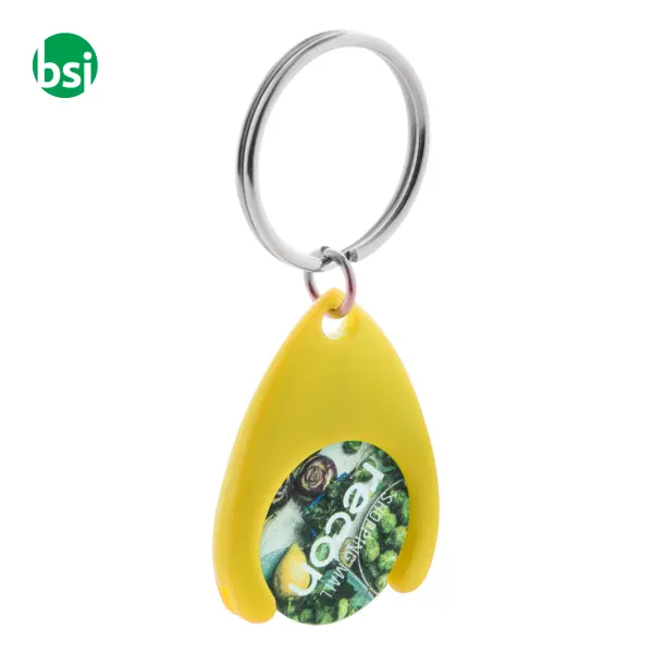 Trolley Coin Keyring - Nelly -  5