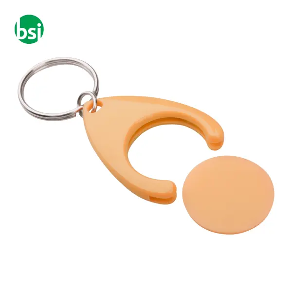 Trolley Coin Keyring - Nelly -  6