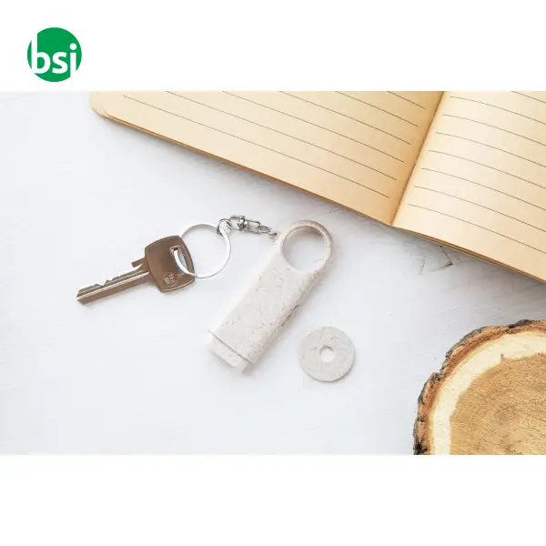 Trolley Coin Keyring - Bopor -  5