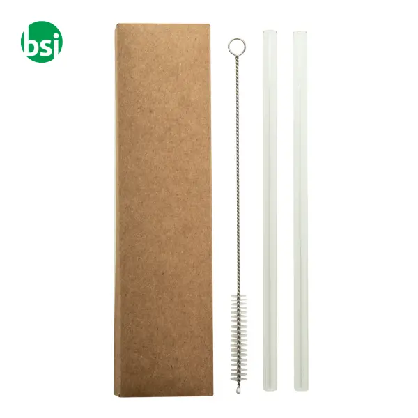 Glass Straw Set - GlasSip -  3